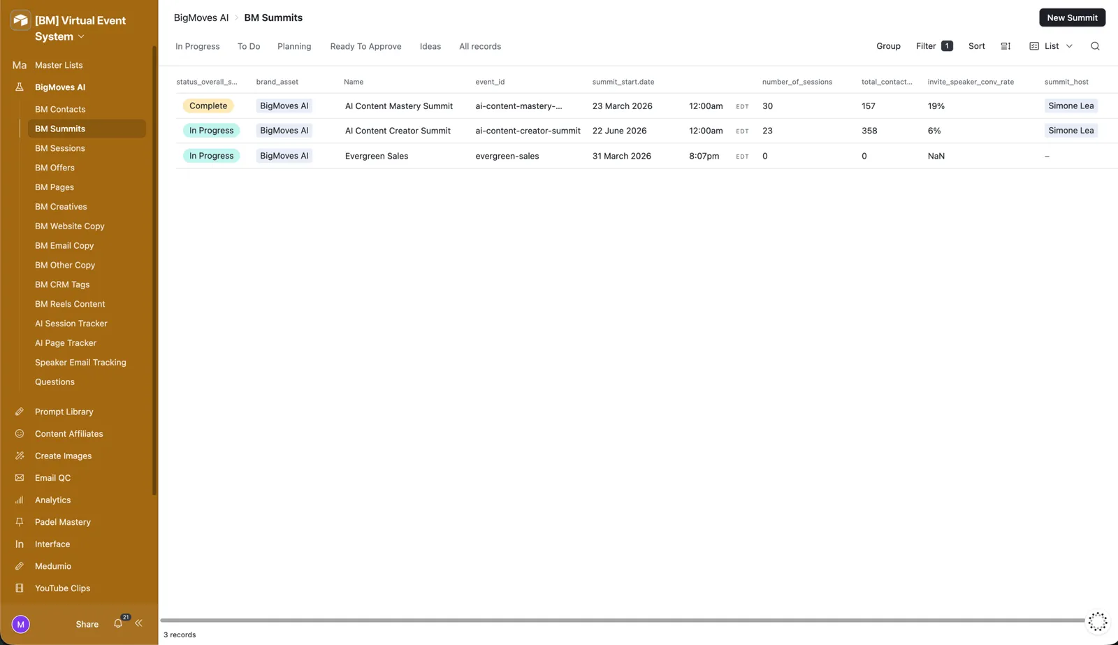 Screenshot 3 of AI Virtual Summit Production System